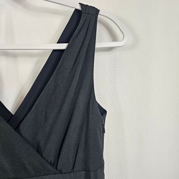 J Crew Sophia Silk Tricotine Dress in Black - Size 2 - Picture 4 of 8